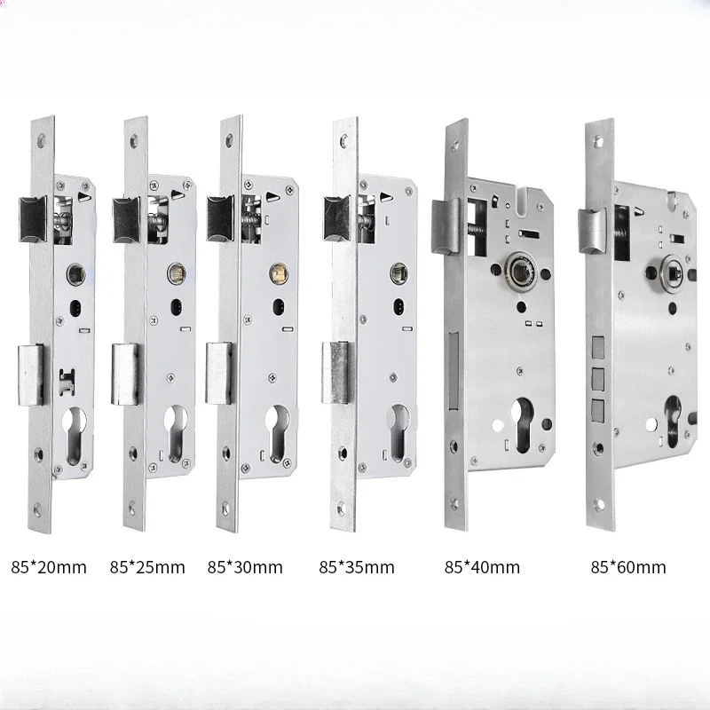 Broken Bridge Aluminum Alloy Single Point Door Lock Body Door Lock Household Courtyard Broken Bridge Lock Body Type 85