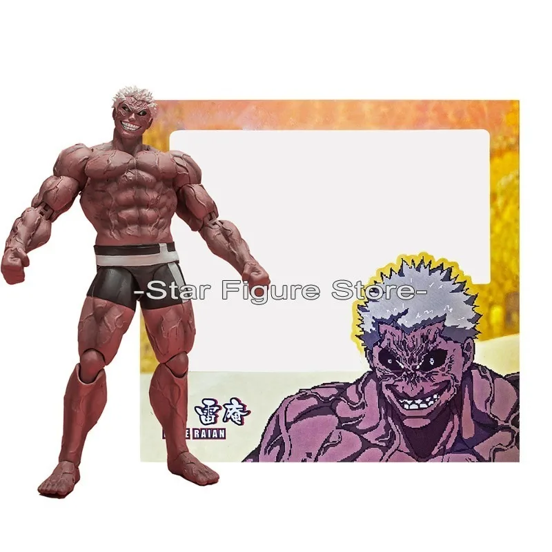 

Storm Toys Kure Raian Action Figure Kengan Ashura Figures Model Toys 20cm Anime Collection The Devil Figurine Desktop Decoration