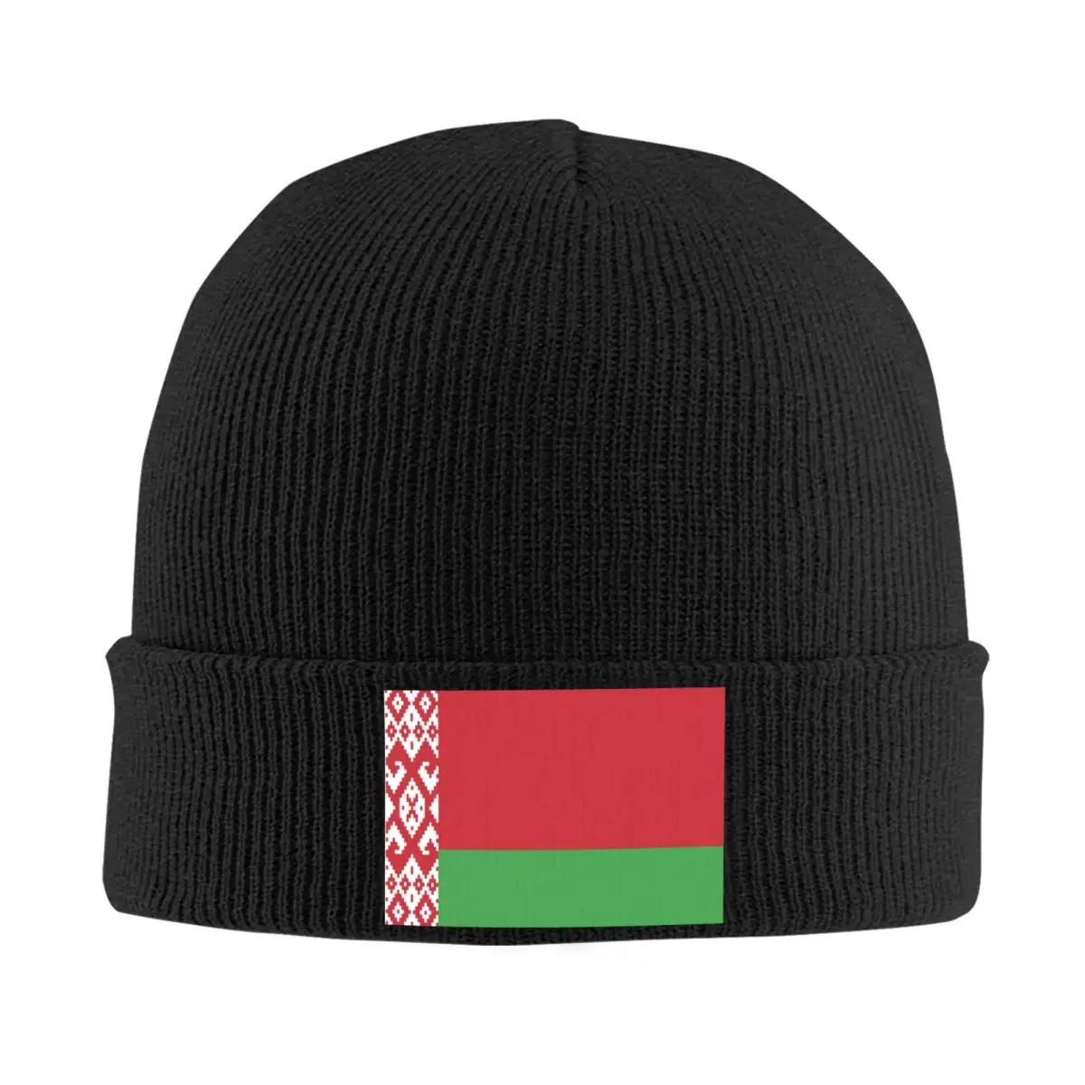 Custom Flag Of Belarus Beanie Cap Unisex Winter Warm Bonnet Homme Knitting Hat Outdoor Ski Skullies Beanies Hats For Men Women