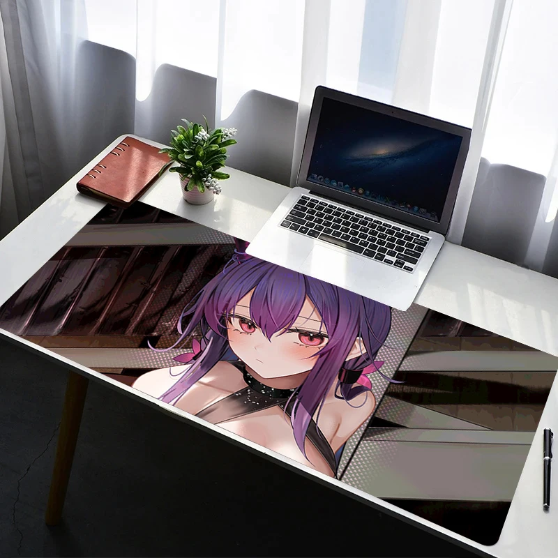 

Коврики для мыши Arknights Chen, защитный коврик для стола, игровой коврик для мыши, декор стола, длинный коврик для клавиатуры, компьютерный геймер, модные брендовые коврики