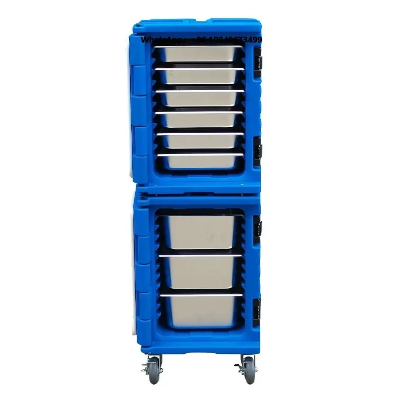 Large Capacity Stainless Steel Electric Insulated Storage Box for Commercial Kitchen Use Outdoor Delivery Food Warmer  x006