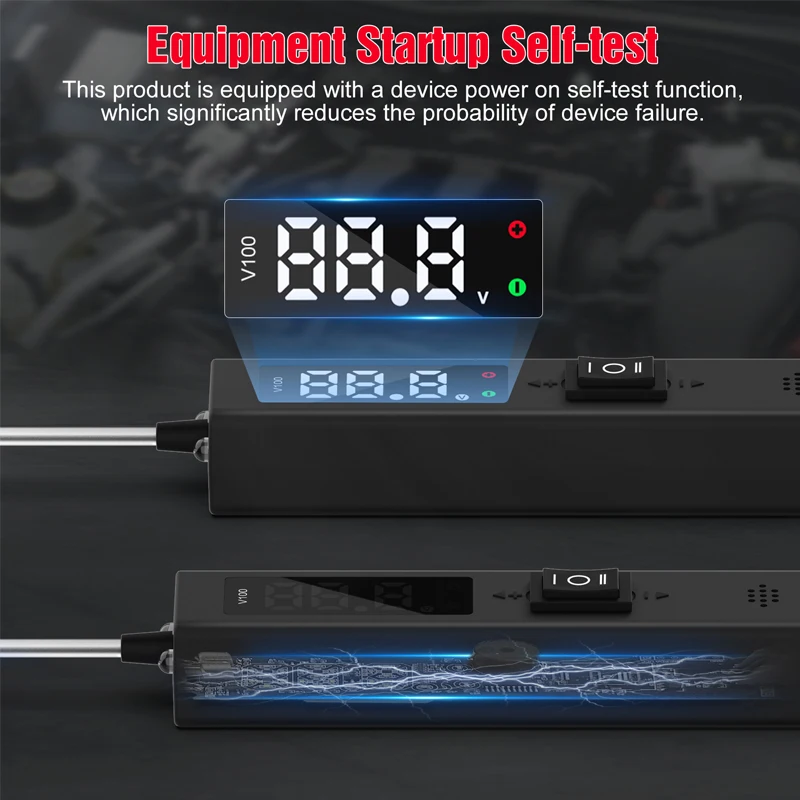 OBDMONSTER 자동차 회로 프로브 테스터, LED 조명 전기 연속성 테스터, 진단 도구, 12V, 24V