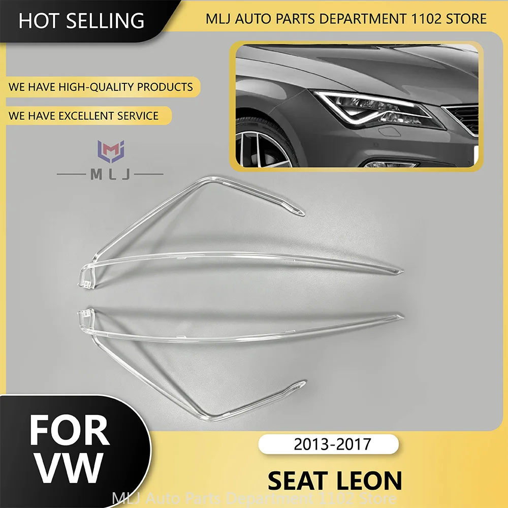 

For SEAT Leon 2013-2017 LED Headlight DRL Light Guide Strip Light Guide Tube DRL Angel Eye Conduit Strip DRL Bar Car Accessories