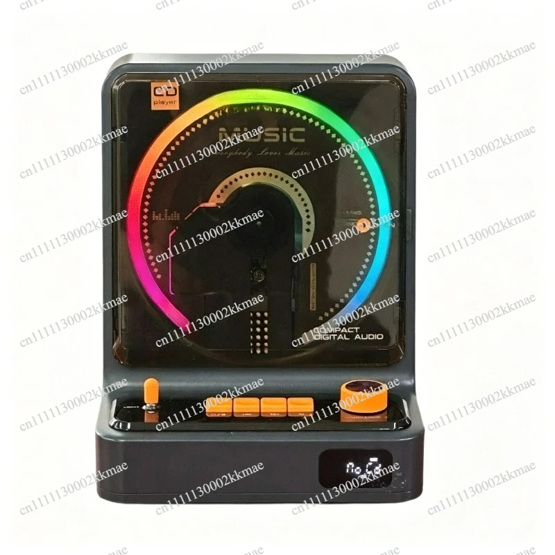 2025 New CD Player Album Disc Audiophile Quality Retro Disc Bluetooth Speaker