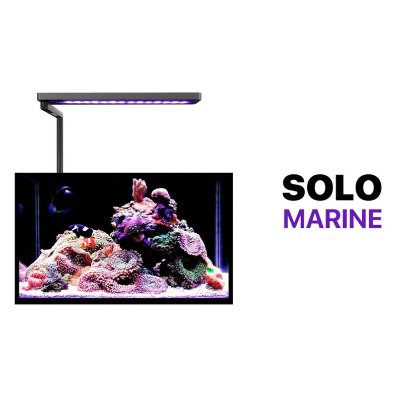 MICMOL SOLO LED Aquarium Light Full Spectrum RGBW Aluminum Lighting for Planted and Marine Fish Tanks