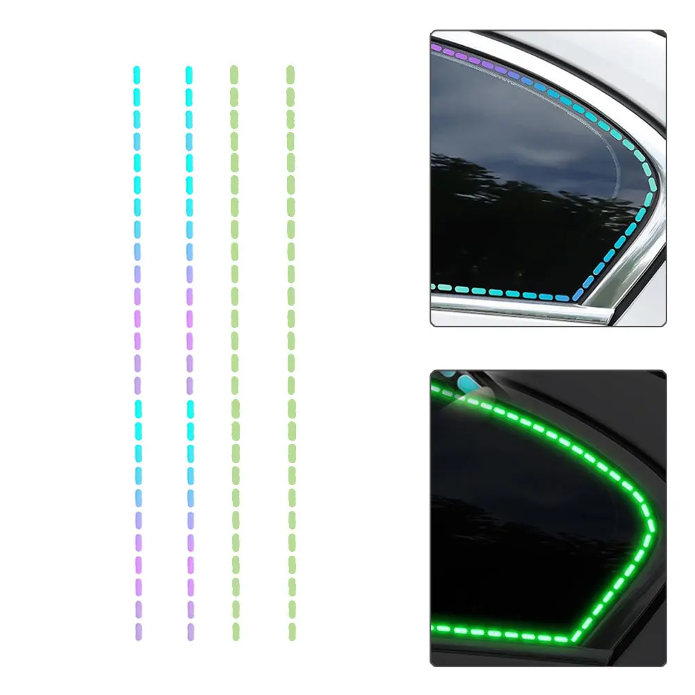 

Universal Car Self-adhesive Moulding Trim Car Interior Exterior Reflective Decor Line DIY Night Driving Safety Luminous Strip