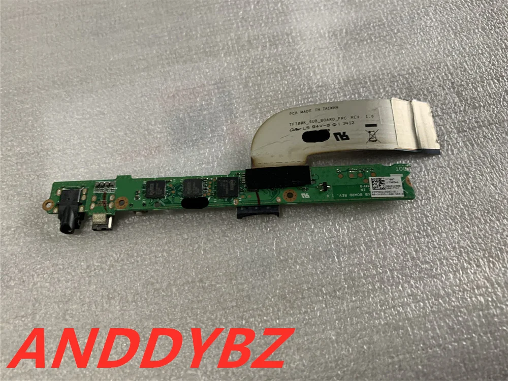 TF700K IO BOARD FOR Asus Transformer Pad TF700T Audio Mini USB Kartenleser SUB Board WITH CABLE TF700K SUB BOARD FPC TESED OK