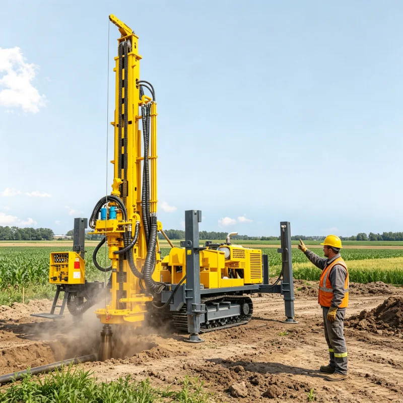 Reverse Circulation Drilling Rig For Iron Ore Mining High Performance RC Drill Machine For Professional Survey Project