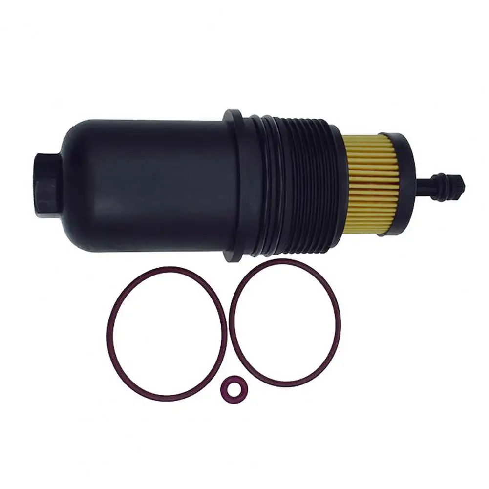 Sturdy 1 Set Practical Corrosion-Resistant Filter Lid Oil Filter Good Compatibility Filter Seal Oil Filter Hard