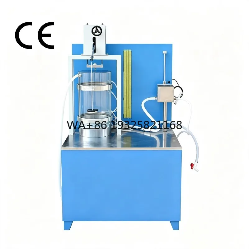 Coarse-Grained Soil Vertical Permeation Deformation Apparatus Vertical Seepage Permeameter Granular Material Permeability Tester
