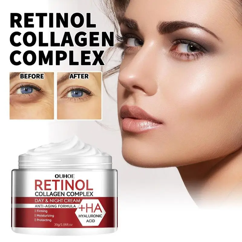 Rimpels verwijderen Retinols Gezichtscrème 30g Lifting Anti Aging Anti Wallen Moisturizer Gezichtsbehandelingen Koreaanse Zorg