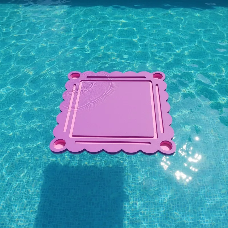 EVA Water Mahjong Table Custom Floating Game Table for Swimming Pool and Beach Water Activities