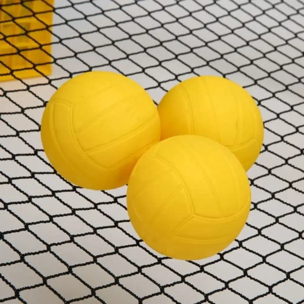 Strong Bounce Spike Game Ball Competitive Balls Replaceable Round Net Ball With Pump 9cm/3.5in Mini Volleyball Outdoor Sports