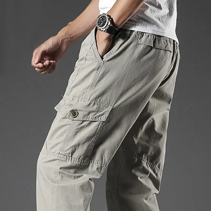 

Big Size 6XL Cotton Tactical Cargo Pants Men Spring Autumn Overalls Outdoor Work Long Trousers Hombre Clothing Camo Hiking Pants