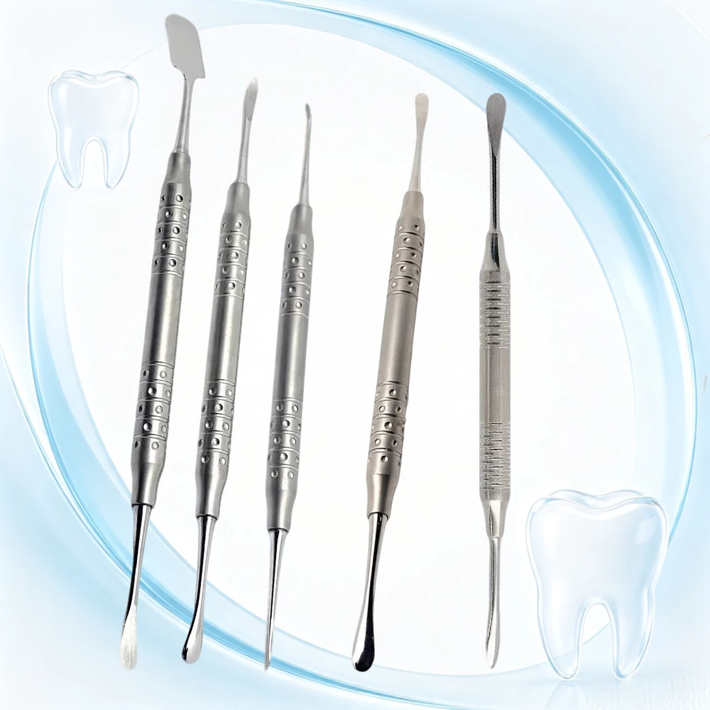 Dental Surgical Implant Tool Double Ended Periosteal Elevator Instrument