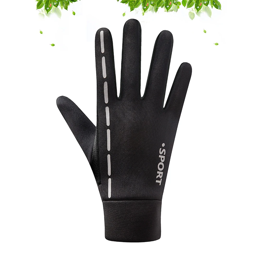 

Camping Gloves Cycling Simple Fishing Touch Screen Hiking Thicken for Wear-resistant