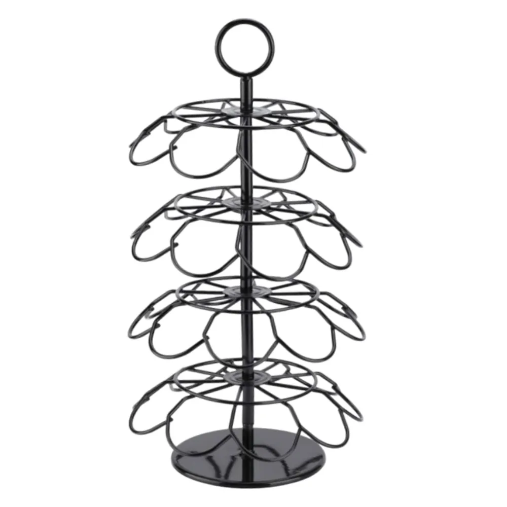 

1Pcs Coffee Capsule Storage Rack Rotating Design for Home Kitchen Use Easy Access Tidy Arrangement Coffee Cake Display Rack