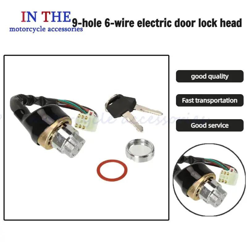 

Dirt Bike Go Kart ATV 6 Wire Configuration with 2 Keys Compatible with Scooter Ignition Switch for Car & Motorcycle – 3 Position