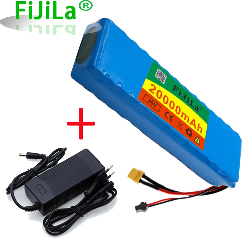 10S2P 36V 20Ah 18650 Rechargeable Battery Pack 20000mAh modified Bicycles,electric Vehicle 42V Protection PCB +42V Charger