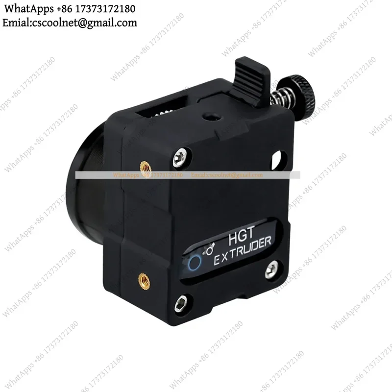 L22A Dual Gear 3D Printer Parts Quenched Nickel-Plated Reduced-Speed Extruder Drive Upgrade Integrated Geared Extruder