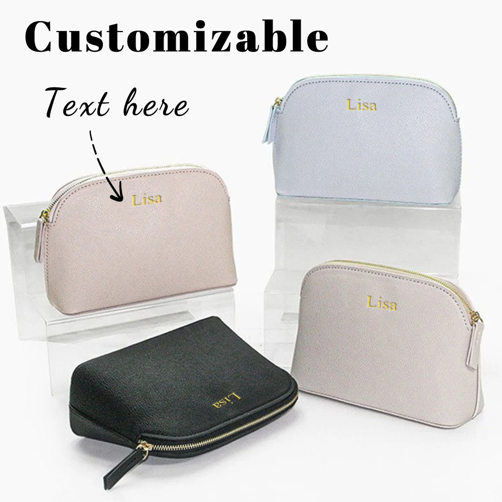 Customized Name Fashionable New Toiletries and Cosmetics Storage Box, Travel Portable Jewelry Storage Bag