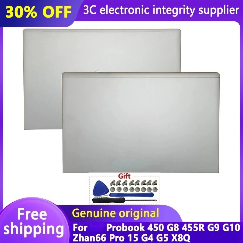 

New Original for Probook 450 G8 455R G9 G10 Zhan66 Pro 15 G4 G5 X8Q Laptop LCD Back Cover Rear Lid Top Housing Replacement