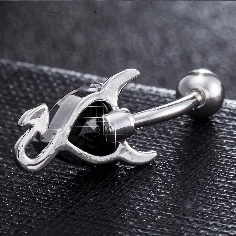 DELYSIA KING Stainless Steel Belly Button