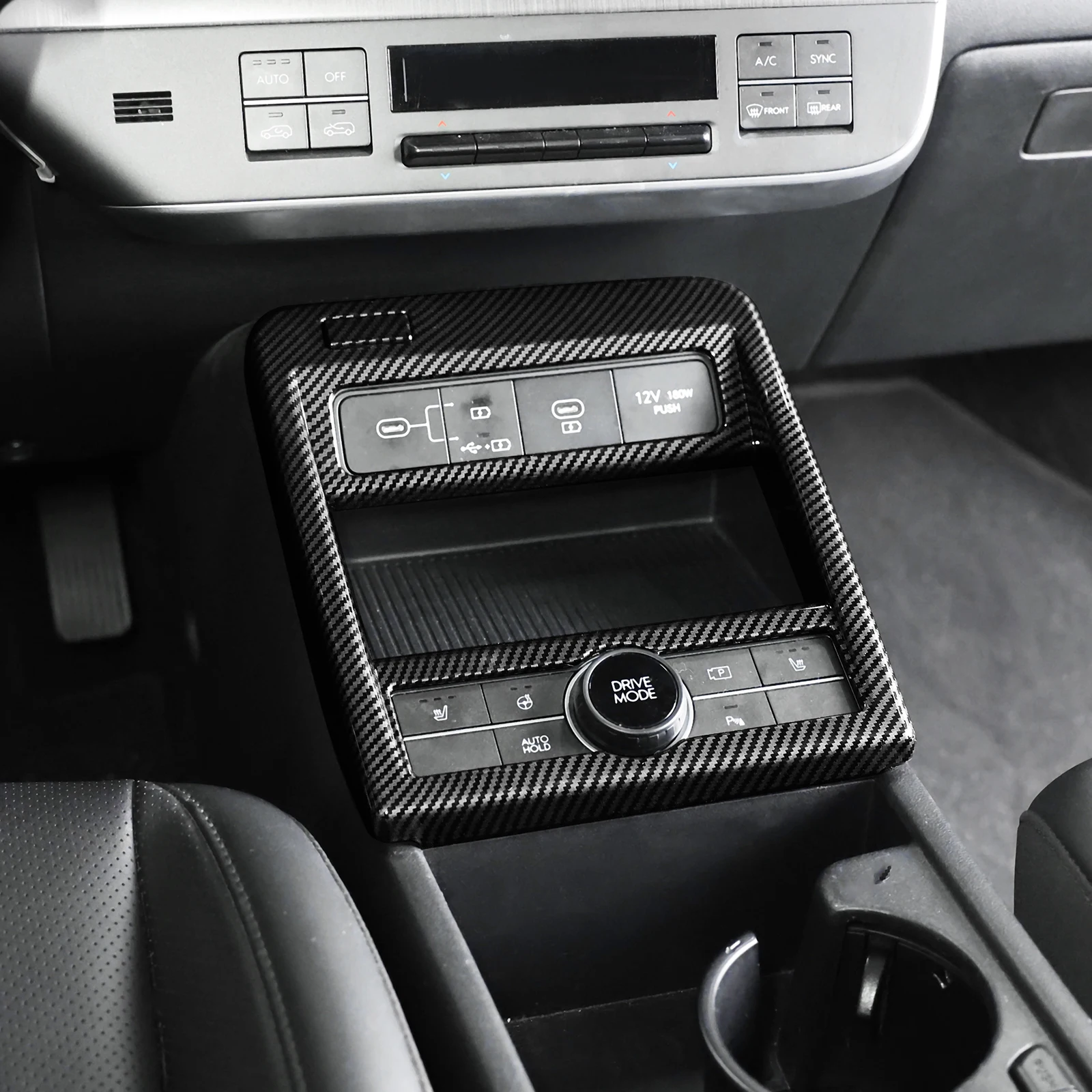 

Premium ABS Car Gear Shift Panel Cover For Hyundai Kona 2024 Automotive Interior Trim Accessories