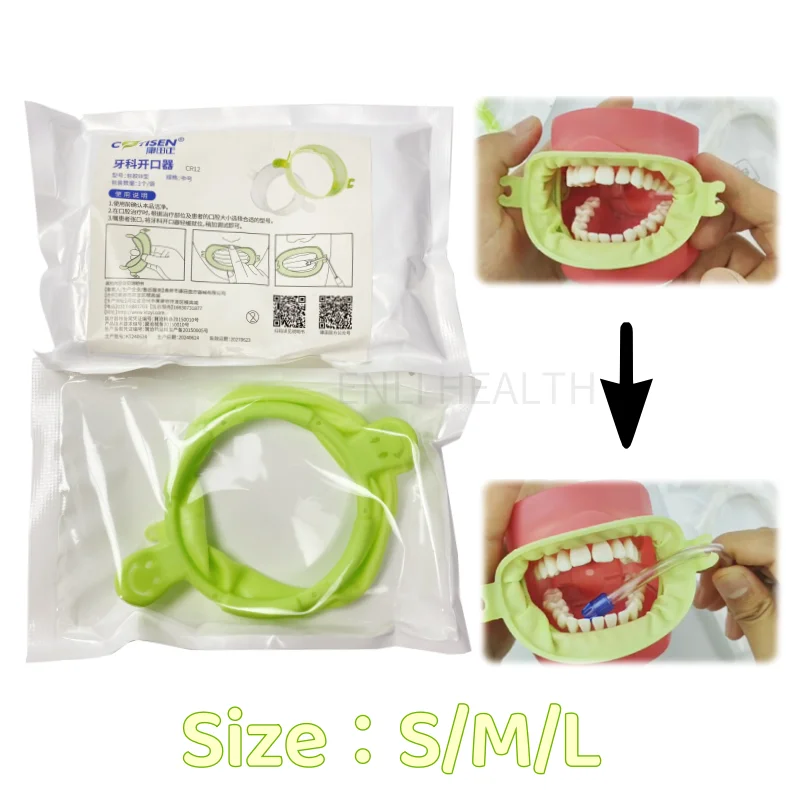 

Dental Opener O-shaped Lip Cheek Retractor Mouth Opener Coating Ⅲ-shaped Three-dimensional Opener Saliva Tube Holder S/M/L