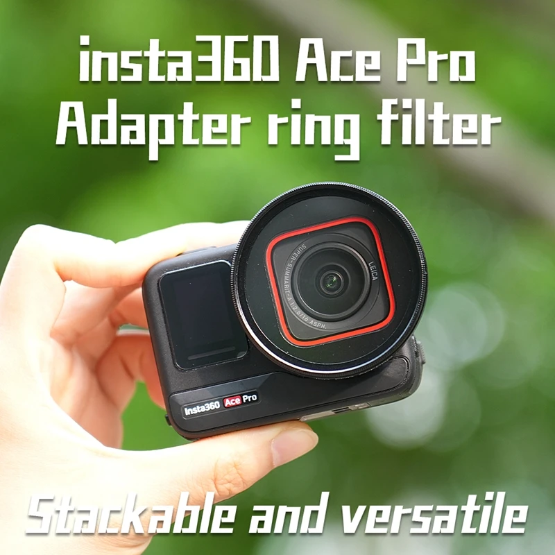 ZLiT Filtres UV Pour Insta360 Ace Pro - Kit De Filtres Objectif Protection Et Amélioration Image
