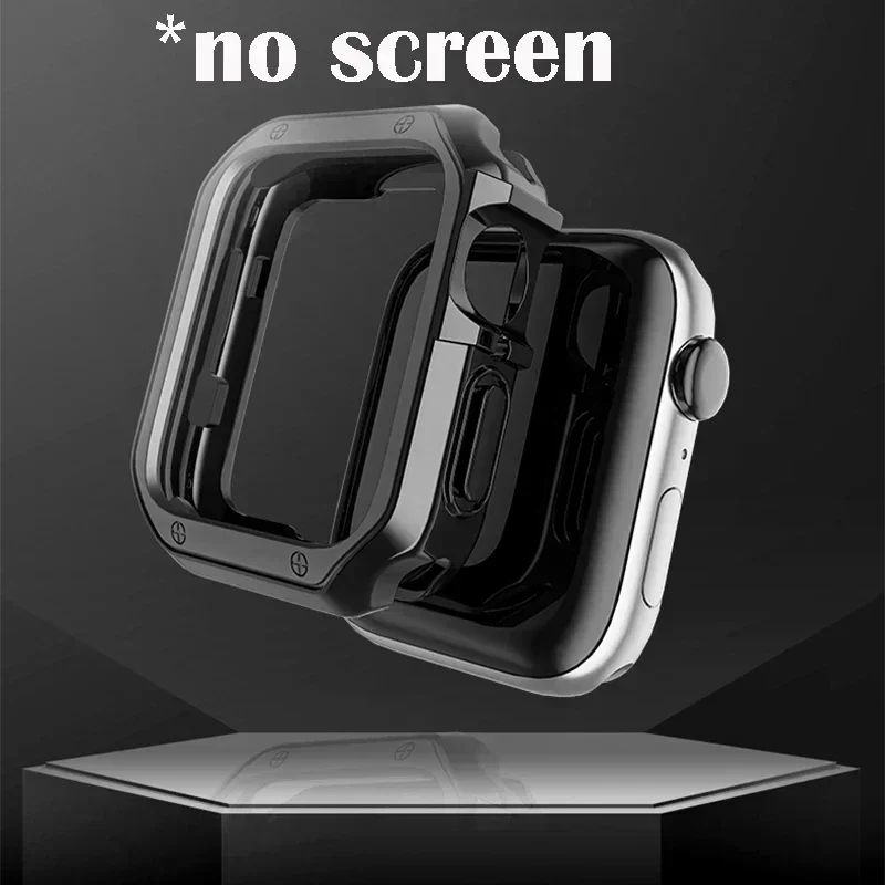 Cover For Apple Watch Ultra 3 2 1 49mm Soft TPU Protector Bumper For iWatch Series 11 10 9 8 41mm 45mm 44mm 46mm 42mm 40mm Cases