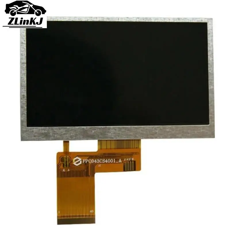 4.3 inch TFT LCD Module 480xRGBx272 GC3047 Driver IC 350 High Brightness TFT LCD Module No Touch 40PIN RGB TFT LCD Module 3.3V