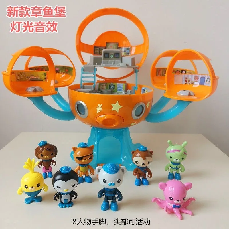 Original Tv Octonauts tous Gup sous-marin bateau véhicules jouets figurines d'action Kwazii Barnacles Peso modèle jouet enfants dessin animé cadeaux