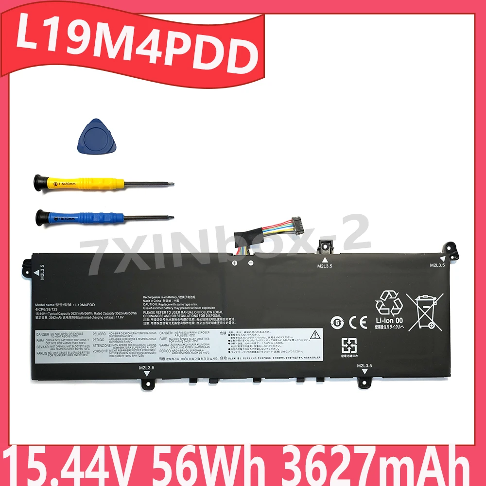 L19M4PDD L19C4PDD L19D4PDD 15.44V 56Wh 3627mAh OEM Laptop Battery For Lenovo ThinkBook 13S G2 ARE ITL ARE(20V9) 13S-ITL Series