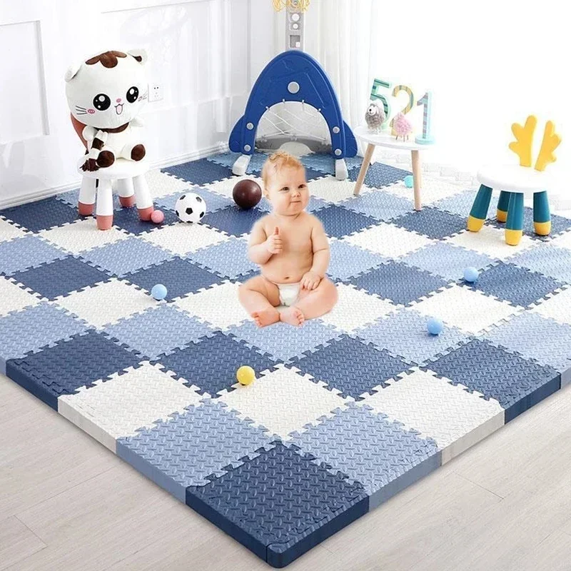 

30cm Baby Foam Crawling Mat Children EVA Educational Toys Kids Soft Floor Game Mat Chain Fitness Brick Gym Game Carpet Kid Room