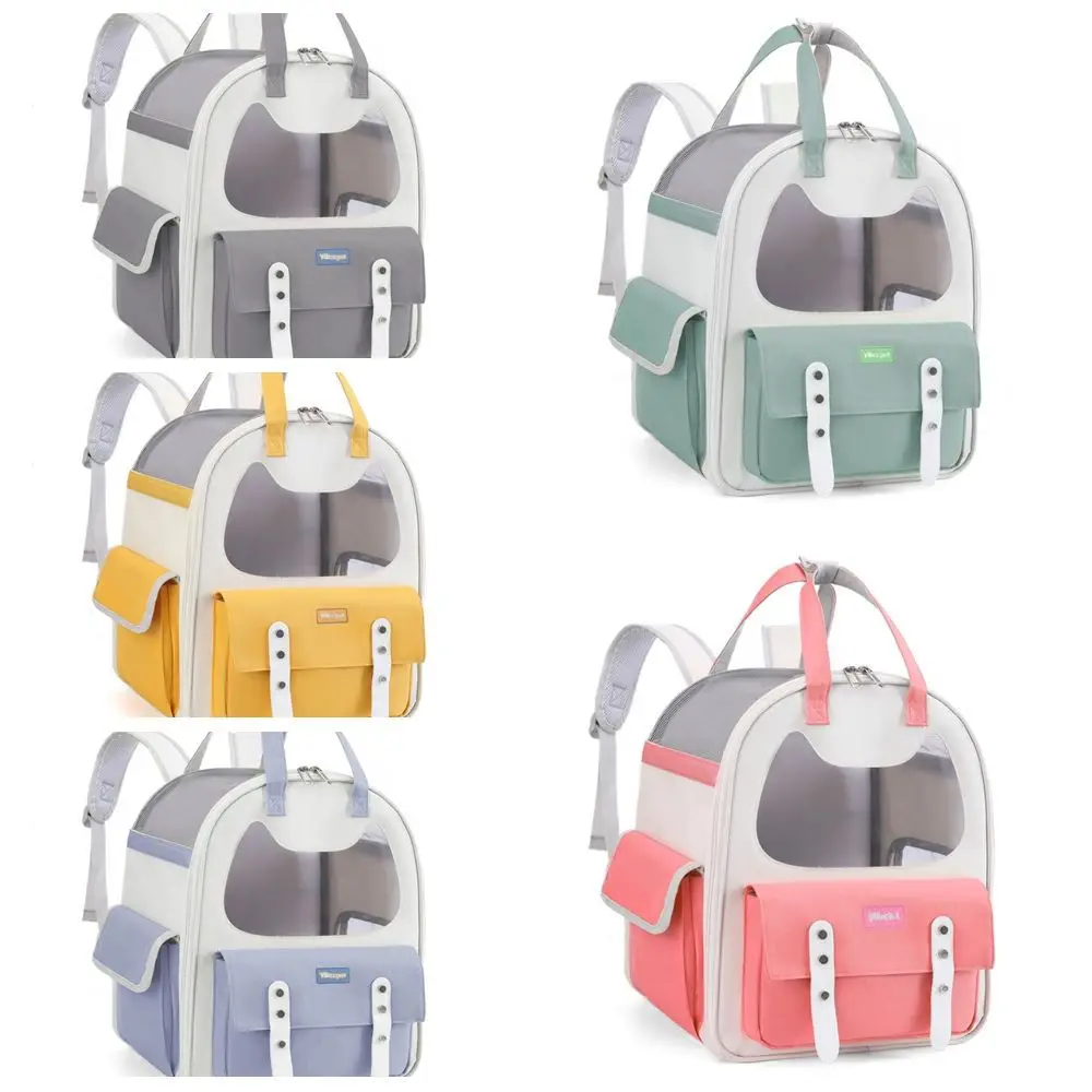 

High Quality Scratch-Resistant Breathable Cat Bag Foldable Breathable Pet Backpack Lightweight Pet Carrier Bag Pet Travel