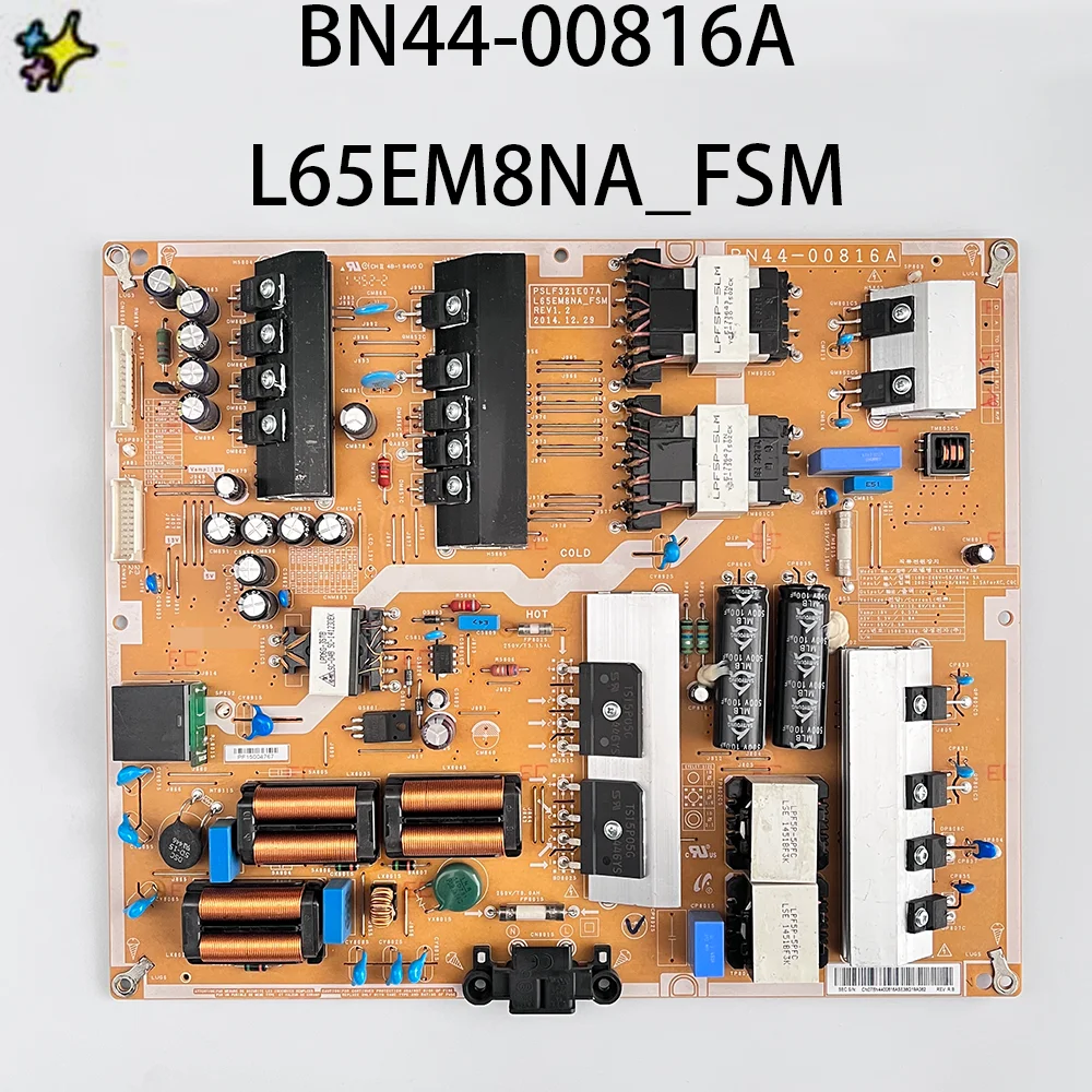 

BN44-00816A L65EM8NA_FSM Power Supply Board is for UN55JS9000FXZA UN65JS9000FXZA UE55JS9000T UE55JS9000 UE65JS9002T UN55JS9000F