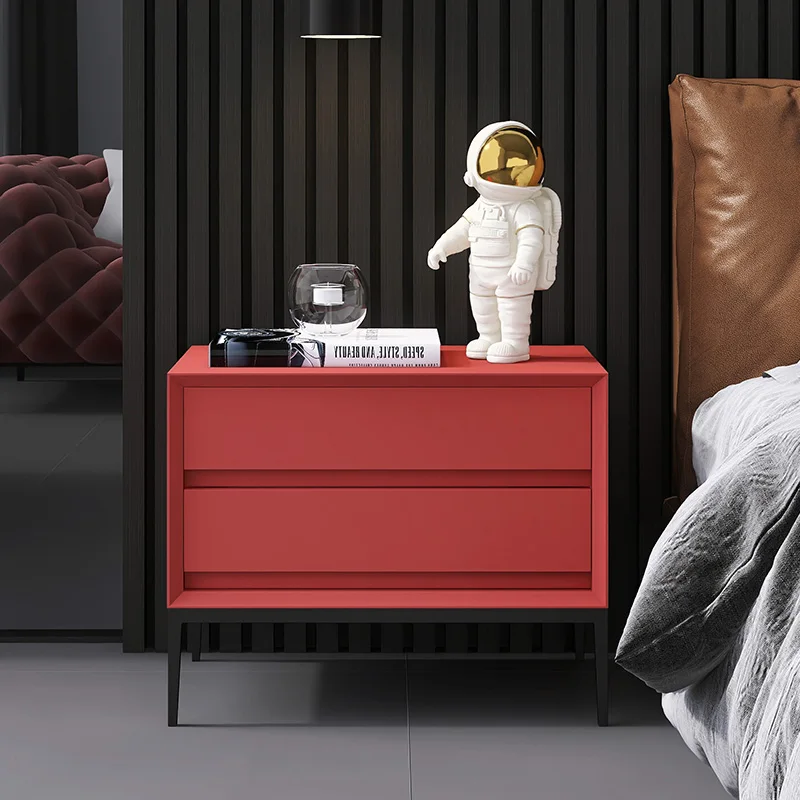 

Bedside Cabinet Side Table Bed Room Bedroom Storage Nightstands End Tables Designer Design Bookcase Designer Möbel Furniture