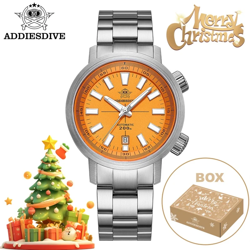 

ADDIESDIVE 42MM Automatic Mechanical Watch Christmas Gift Janpan 8215 200m Diver BGW9 Super Luminous Sapphire Grass Men Watch