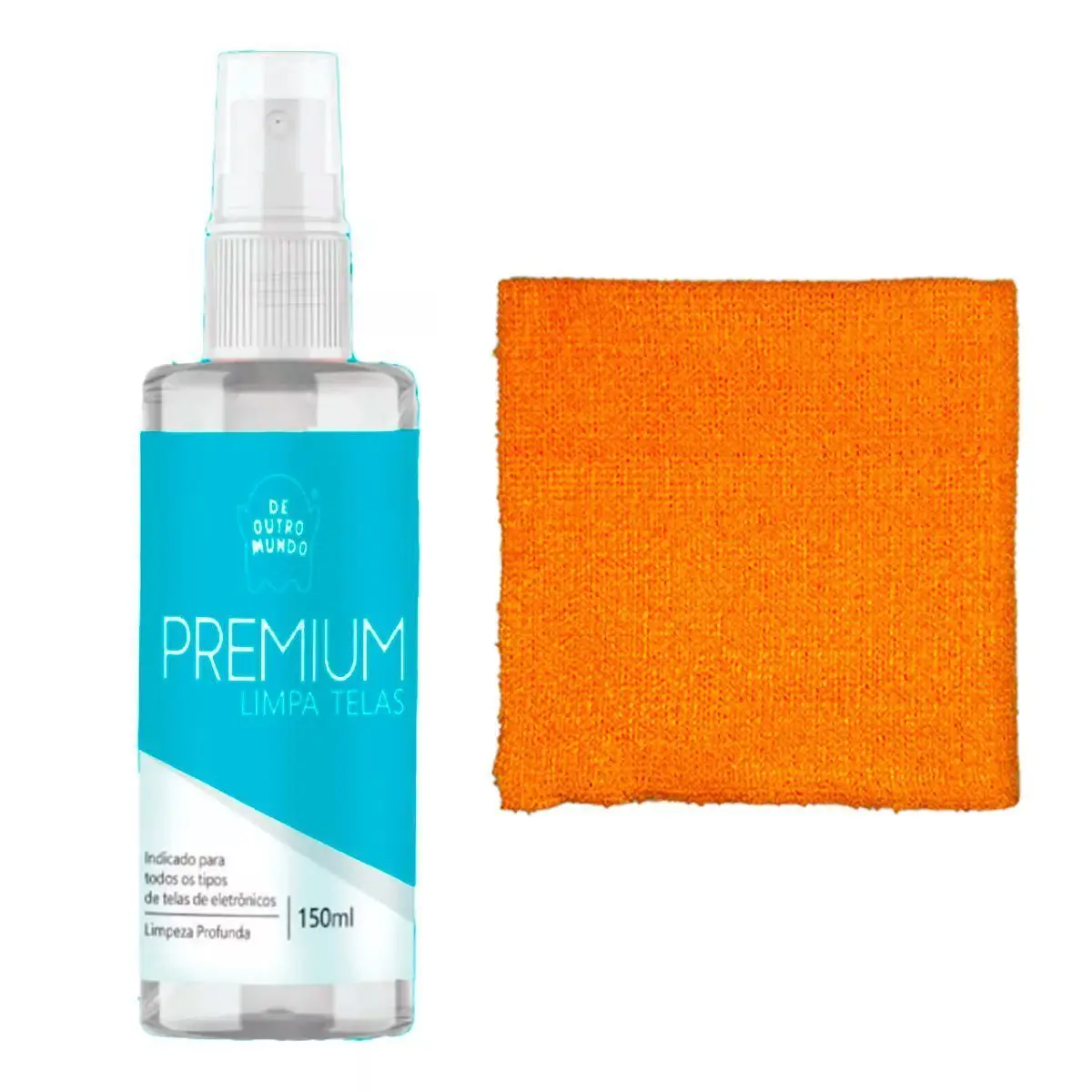 150ml Other World Screen Clean Kit with Orange Cloth