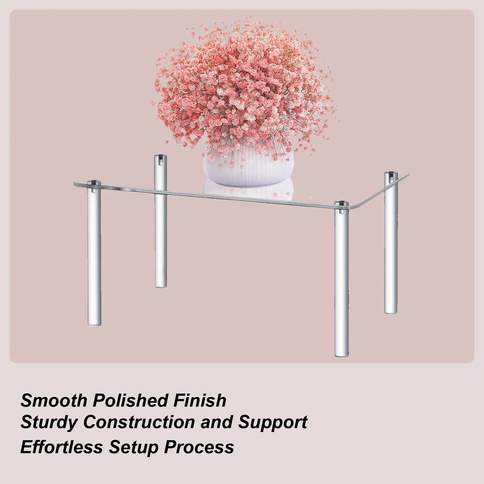 

Акриловые подставки для дисплея, акриловый прозрачный органайзер с 4 ножками, подставки для декора, ювелирные изделия, коллекционные фигурки, цветочные горшки