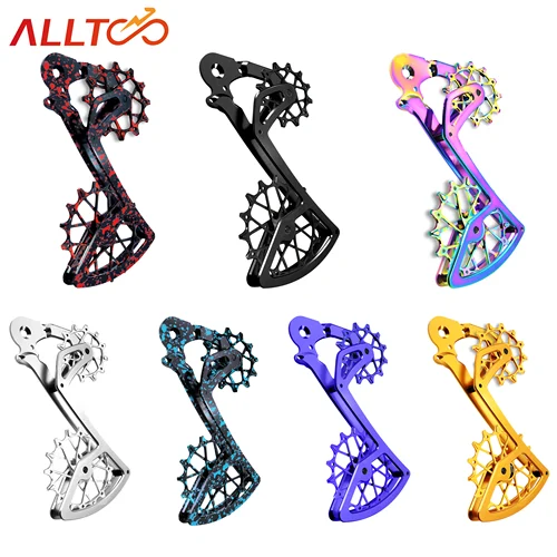 Imagen 1 del producto ALLTOO-ruedas de polea para bicicleta, 12T + 16T para SRAM MTB, jaula de cambio trasera 11/12S NX GX X1 X01 XX1 APEX 1 Rival 1 Force 1