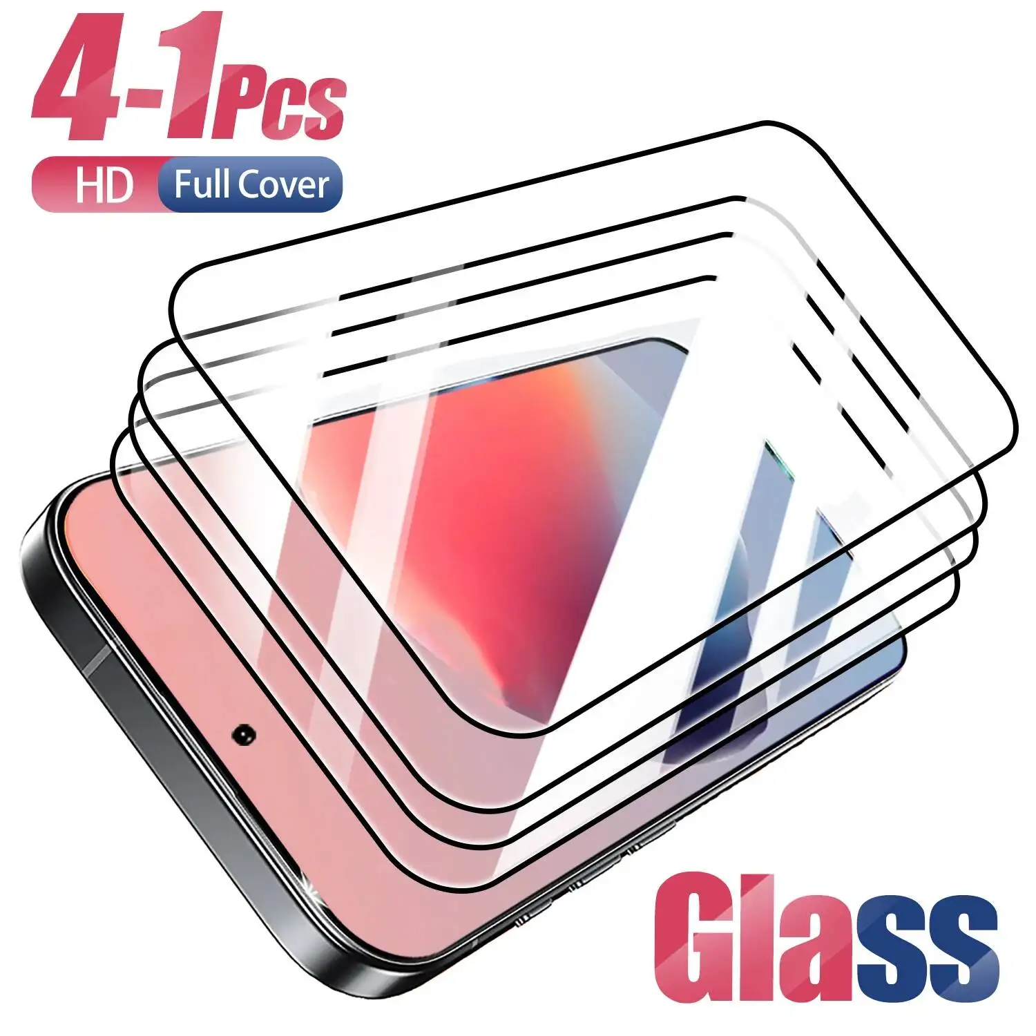 

4-1 шт. Защитное стекло для Samsung Galaxy A56 A36 A26 A06 A16 4G 5G, A05s A15 A25 A35 A55