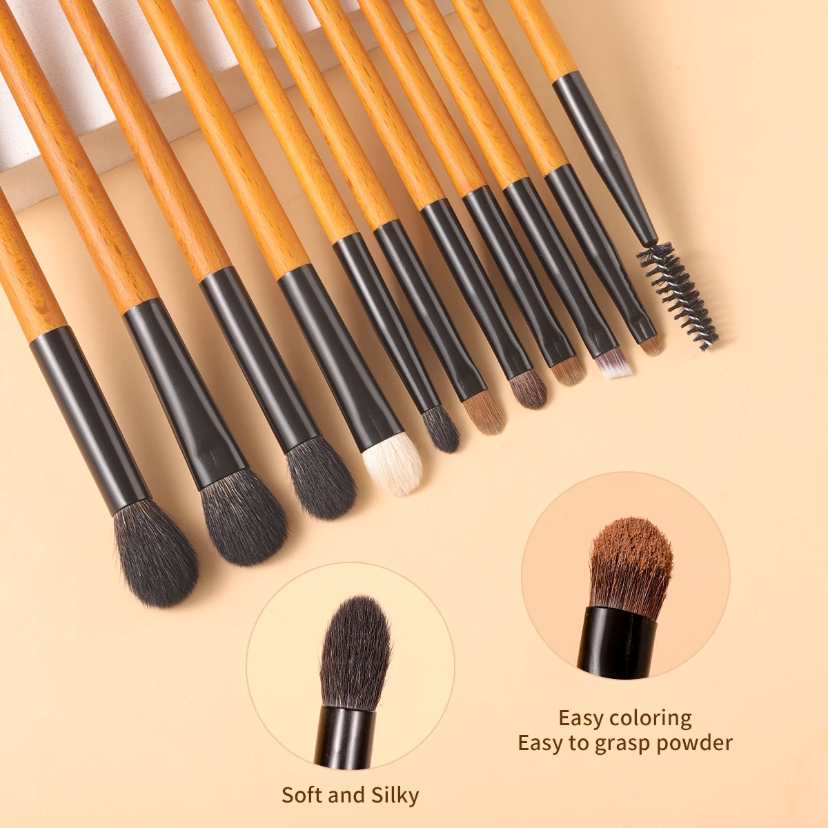 OVW Makeup Brushes Set Natural-Synthetic Foundation Blender Highlighter Makeup Brush Kits