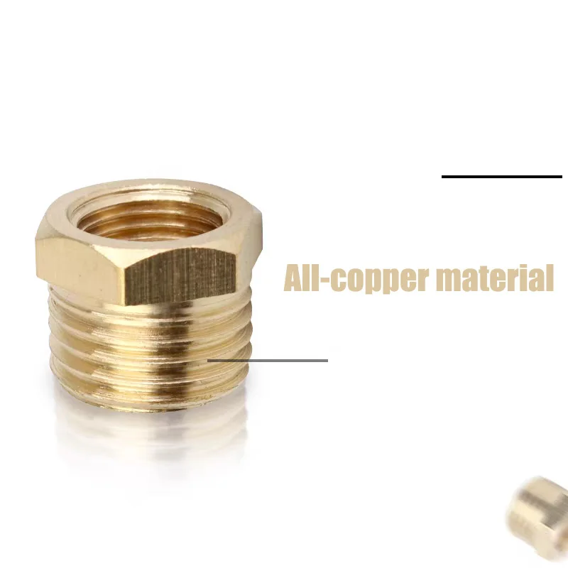 1pcs Brass Hose Fitting 1/8" 1/4" 3/8" 1/2" 3/4" G1" BSP Male Female Thread Copper Connector Coupler