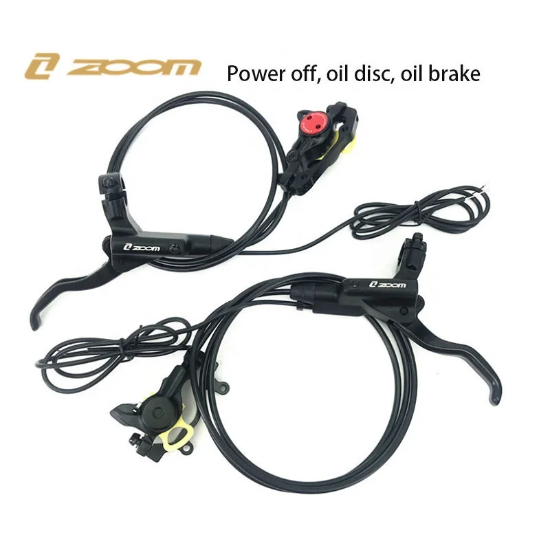 ZOOM Disc Brake Electric Scooter Power Off Oil Brake Bicycle Oil Disc Brake for Folding Bike MTB Road Bike Electric Bikes 1kg