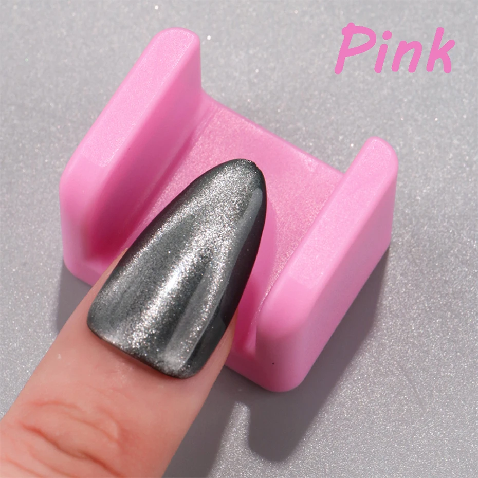 1 قطعة 5D عين القط واسعة الجانب ضوء المغناطيس الأبيض الوردي مسمار المغناطيسي عصا الفرنسية واسعة عين القط أدوات سهلة التشغيل أدوات مانيكير #5