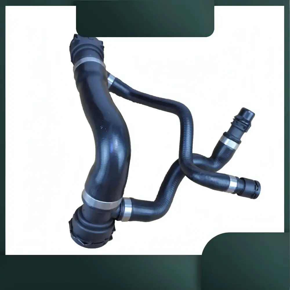 Radiator Water Pipe Hose For BMW 5 Series E60 Engine Cooling System 17127546064 Rubber Automotive Replacement Part