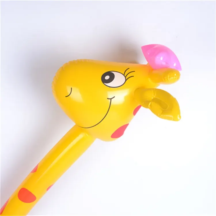 Wild Animal Head Toy Balloon Stick Wild One Party Decor Animal Party Birthday Party Balloon Kids Safari Woodland Forest Theme