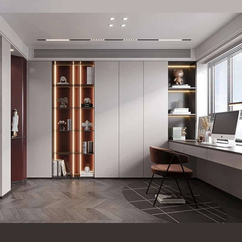 All aluminum home furnishing home study large capacity storage